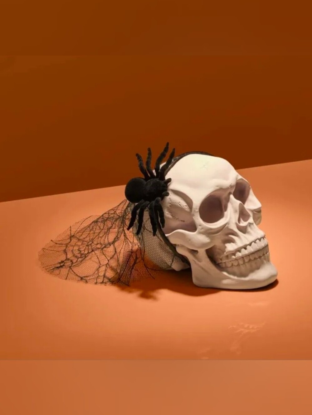 NWT/ Kitsch Spiderweb Veil Headband